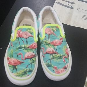 Ostrich slip on vans
